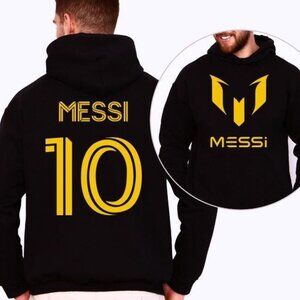 Messi 10 Hoodie fan love Shirt 2 side